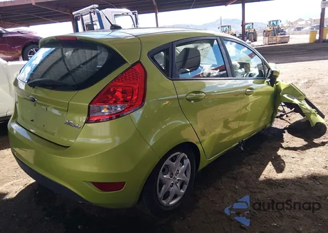 2012 Ford Fiesta Se from USA, damaged, VIN 3FADP4EJ2CM216106